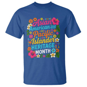 AAPI Asian American and Pacific Islander Heritage Month T Shirt TS11 Royal Blue Print Your Wear