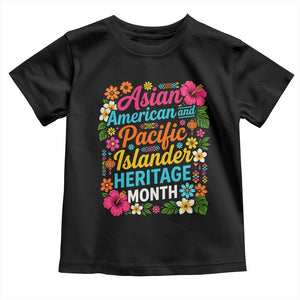 AAPI Asian American and Pacific Islander Heritage Month Toddler T Shirt TS11 Black Print Your Wear