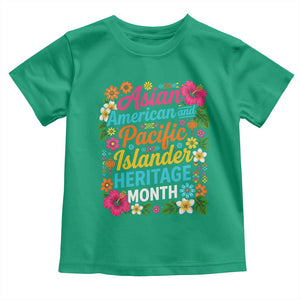 AAPI Asian American and Pacific Islander Heritage Month Toddler T Shirt TS11 Irish Green Print Your Wear