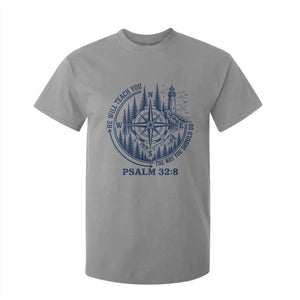 Christian Camping T Shirt For Kid He Will Teach You The Way You Should Go TS11 Sport Gray Print Your Wear