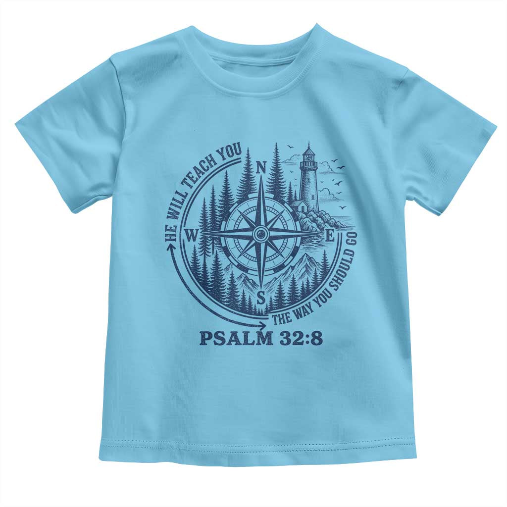 Christian Camping Toddler T Shirt He Will Teach You The Way You Should Go TS11 Sky Print Your Wear