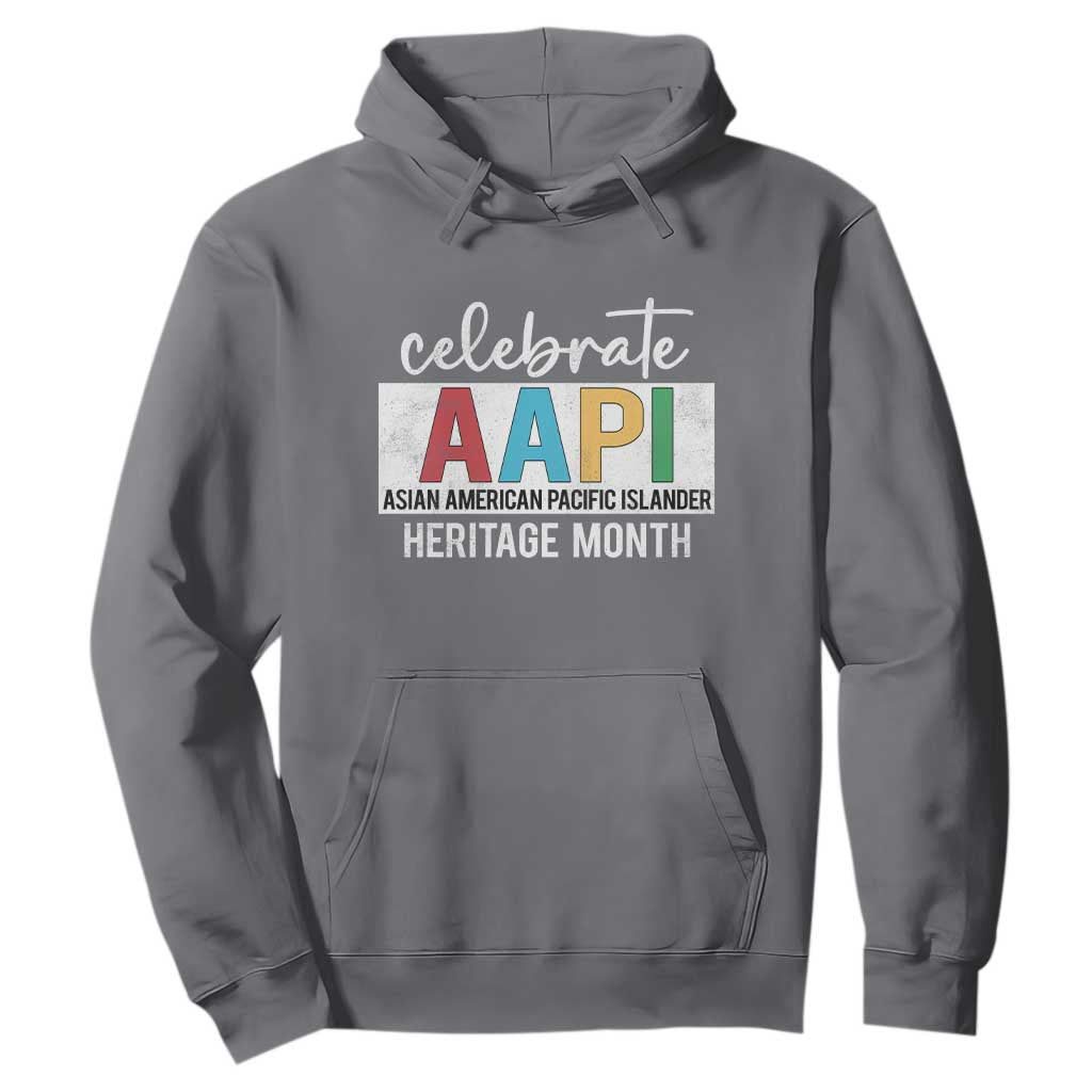 Celebrate AAPI Heritage Month Hoodie Asian American and Pacific Islander Countries TS11 Charcoal Print Your Wear