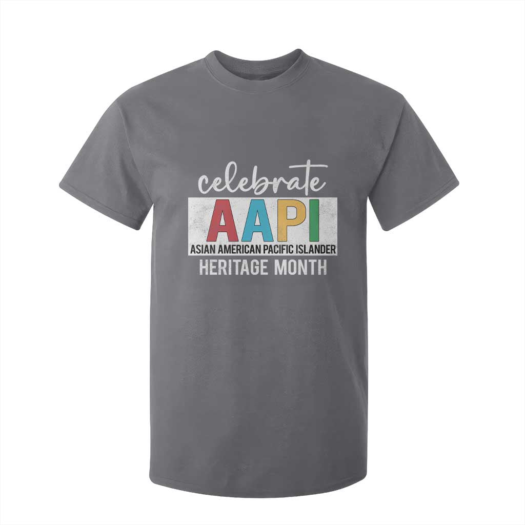 Celebrate AAPI Heritage Month T Shirt For Kid Asian American and Pacific Islander Countries TS11 Charcoal Print Your Wear