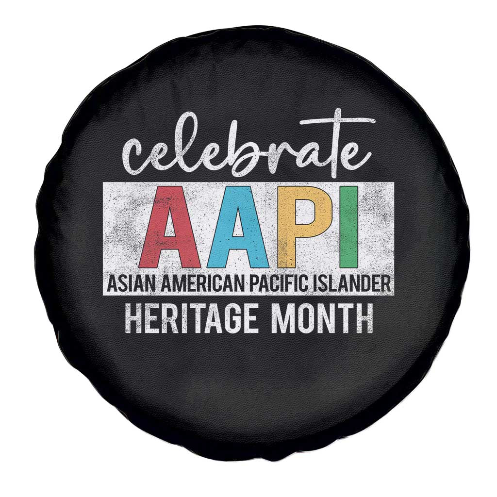 Celebrate AAPI Heritage Month Spare Tire Cover Asian American and Pacific Islander Countries TS11 Print Your Wear