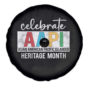 Celebrate AAPI Heritage Month Spare Tire Cover Asian American and Pacific Islander Countries TS11 Print Your Wear