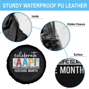 Celebrate AAPI Heritage Month Spare Tire Cover Asian American and Pacific Islander Countries TS11 Print Your Wear