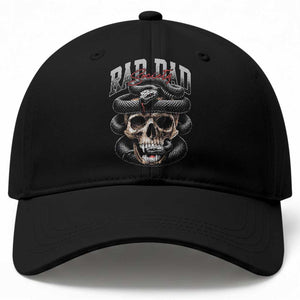 Funny Rad Dad Society Baseball Cap Dad Life Skull Snake Fathers Day TS11 Print Your Wear