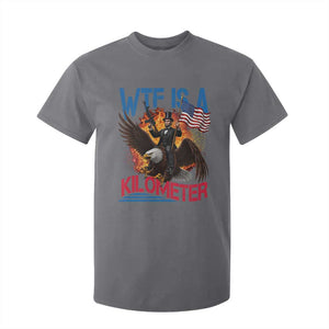 WTF Is A Kilometer Abraham Lincoln T Shirt For Kid Funny USA Patriotic 4th of July