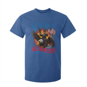 WTF Is A Kilometer Abraham Lincoln T Shirt For Kid Funny USA Patriotic 4th of July