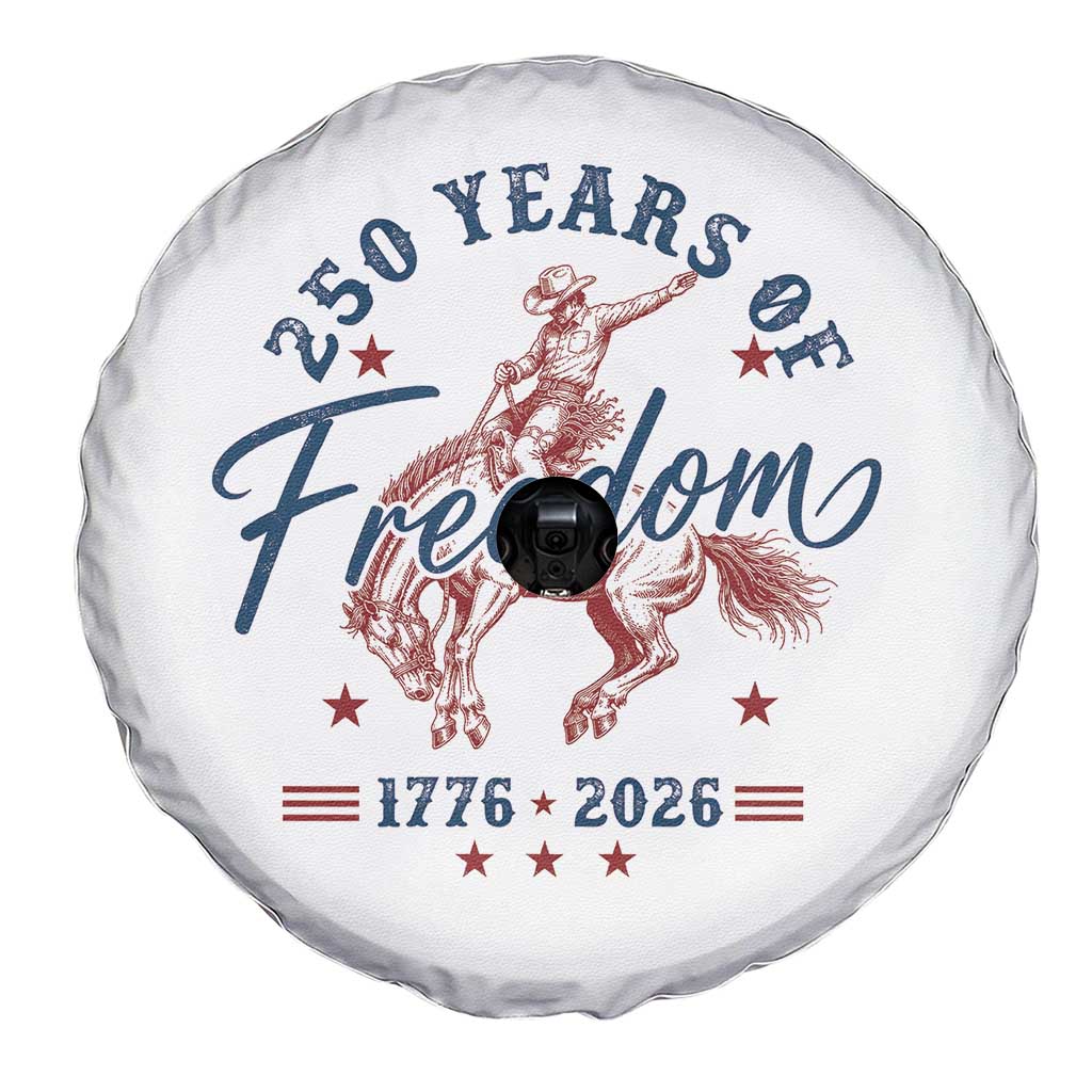 250 Years Of Freedom Cowboy Spare Tire Cover Western 250th Anniversary USA 1776 2026