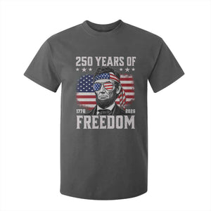 Abraham Lincoln 250 Years Of Freedom T Shirt For Kid 1776 2026 4th of July