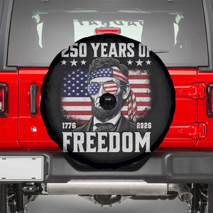Abraham Lincoln 250 Years Of Freedom Spare Tire Cover 1776 2026 4th of July