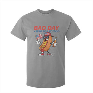Bad Day To Be A Hot Dog T Shirt For Kid Funny BBQ Grilling 4th of July