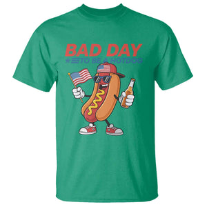 Bad Day To Be A Hot Dog T Shirt Funny BBQ Grilling 4th of July