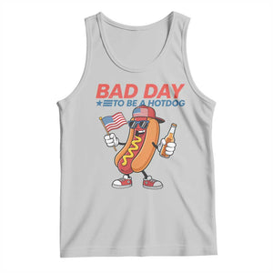 Bad Day To Be A Hot Dog Tank Top Funny BBQ Grilling 4th of July