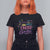 Little Miss Kindergarten T Shirt For Women Back To School Crown Lovely Heart TS11 Black Print Your Wear