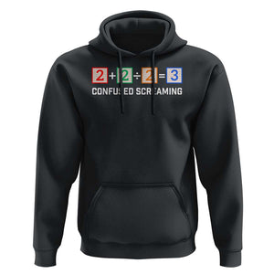 Funny Math Hoodie Addition Division Subtraction Equals Baby Block TS11 Black Print Your Wear