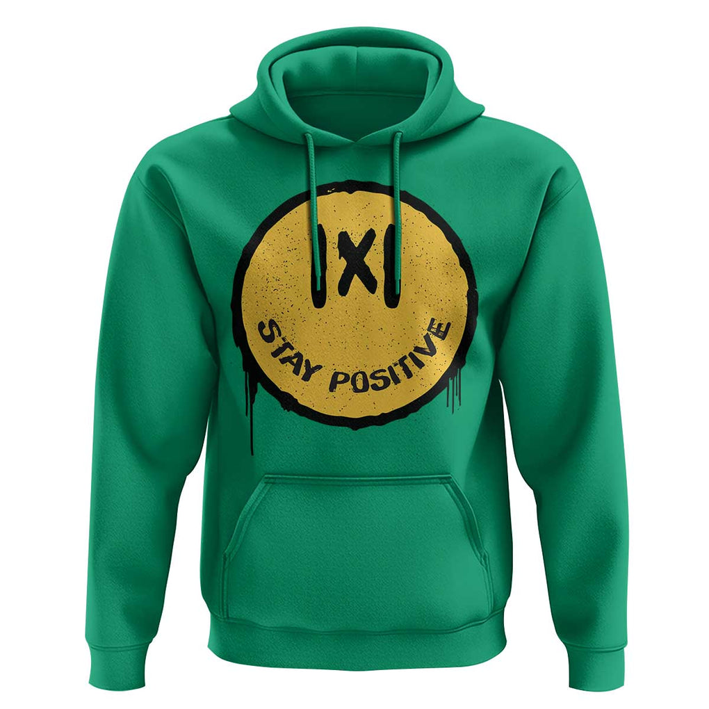 Funny Math Teacher Hoodie Stay Positive Back To School Absolute Value TS11 Irish Green Print Your Wear