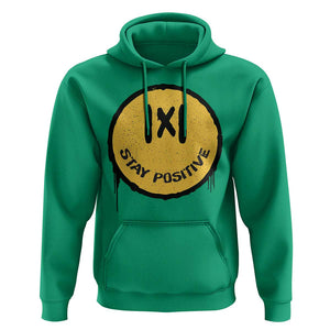 Funny Math Teacher Hoodie Stay Positive Back To School Absolute Value TS11 Irish Green Print Your Wear