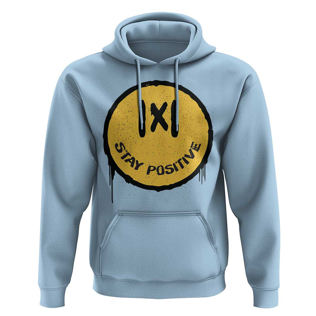 Funny Math Teacher Hoodie Stay Positive Back To School Absolute Value TS11 Light Blue Print Your Wear