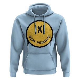 Funny Math Teacher Hoodie Stay Positive Back To School Absolute Value TS11 Light Blue Print Your Wear