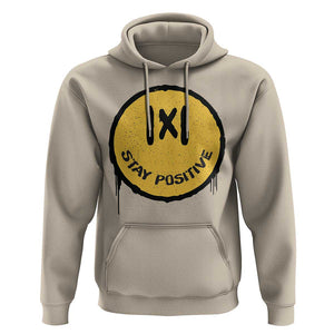 Funny Math Teacher Hoodie Stay Positive Back To School Absolute Value TS11 Sand Print Your Wear