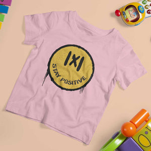 Funny Math Teacher T Shirt For Kid Stay Positive Back To School Absolute Value TS11 Light Pink Print Your Wear
