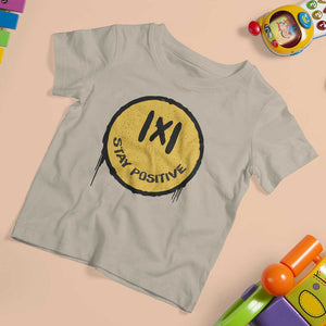 Funny Math Teacher T Shirt For Kid Stay Positive Back To School Absolute Value TS11 Sand Print Your Wear