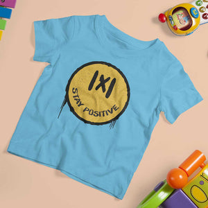 Funny Math Teacher T Shirt For Kid Stay Positive Back To School Absolute Value TS11 Sky Print Your Wear