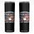 Funny Trump Beer Tariffed Your Mom Last Night Skinny Tumbler American Flag TS11 Black Print Your Wear