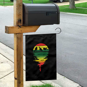 Funny Three Birds Garden Flag Rasta Sunset Reggae Music Jamaica Reflection TS11 Print Your Wear
