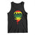 Three Birds Tank Top Rasta Sunset Reggae Music Jamaica Reflection TS11 Black Print Your Wear