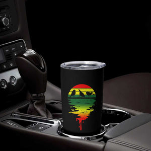 Three Birds Tumbler Cup Rasta Sunset Reggae Music Jamaica Reflection TS11 Print Your Wear