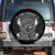 Funny I'm Chief Kickabitch From The Slapahoe Tribe Spare Tire Cover Native American Indigenous Racoon TS11 No hole Black Print Your Wear