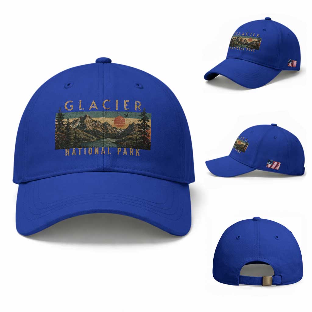 Glacier National Park Baseball Cap Montana Wildlife Nature Lover