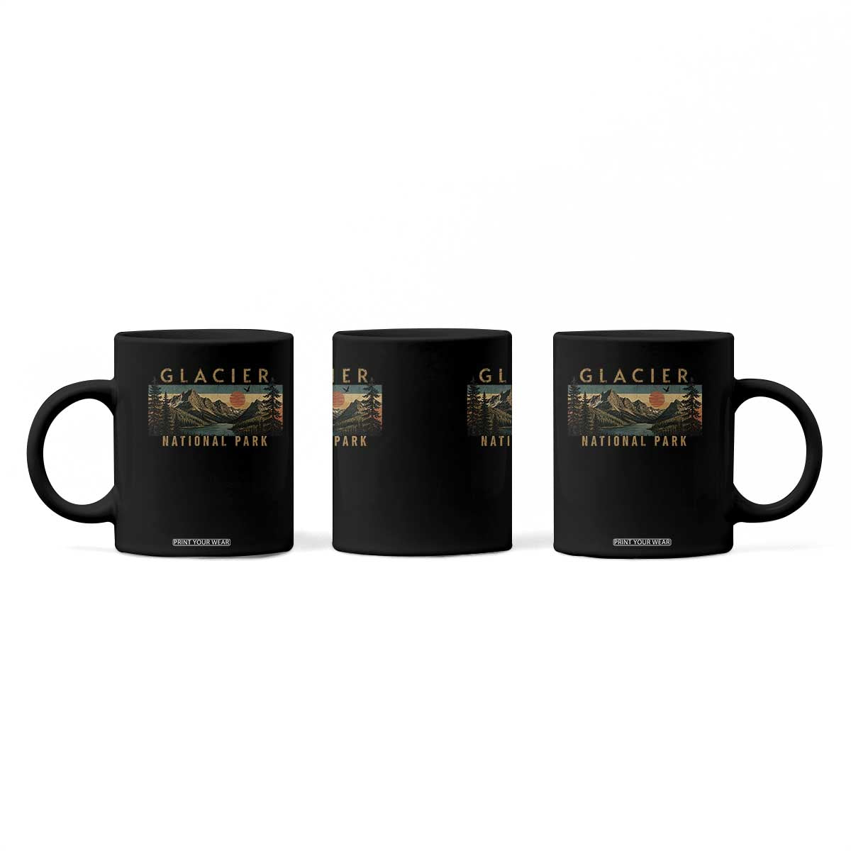 Glacier National Park Coffee Mug Montana Wildlife Nature Lover TS11 Print Your Wear