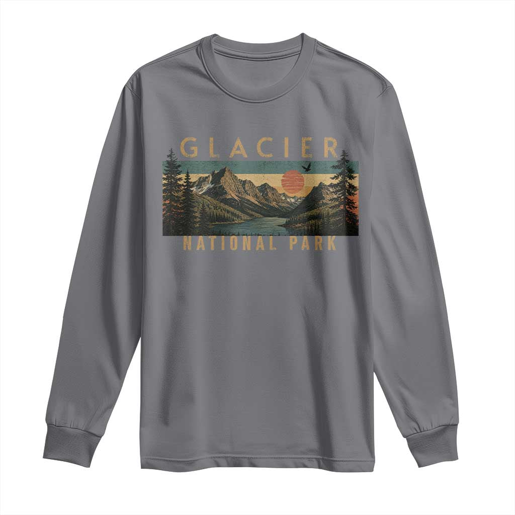Glacier National Park Long Sleeve Shirt Montana Wildlife Nature Lover