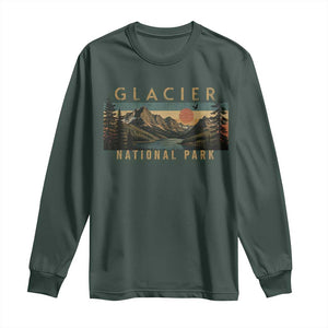 Glacier National Park Long Sleeve Shirt Montana Wildlife Nature Lover