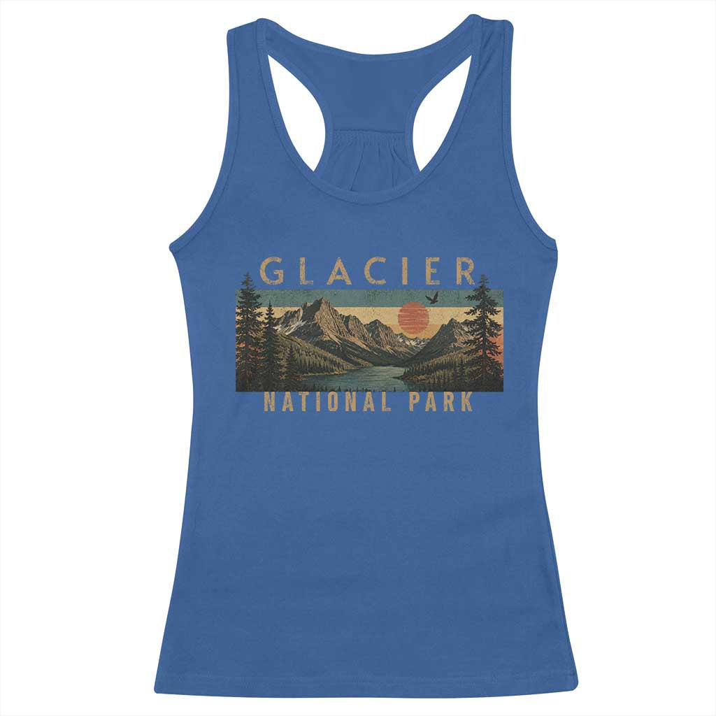 Glacier National Park Racerback Tank Top Montana Wildlife Nature Lover