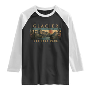 Glacier National Park Raglan Shirt Montana Wildlife Nature Lover