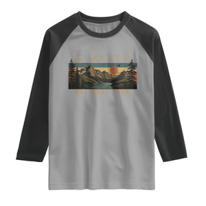Glacier National Park Raglan Shirt Montana Wildlife Nature Lover