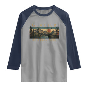 Glacier National Park Raglan Shirt Montana Wildlife Nature Lover