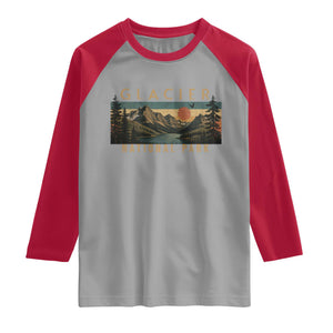 Glacier National Park Raglan Shirt Montana Wildlife Nature Lover