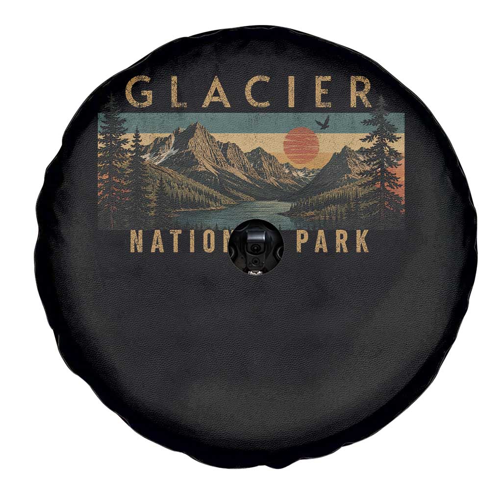 Glacier National Park Spare Tire Cover Montana Wildlife Nature Lover TS11 Print Your Wear