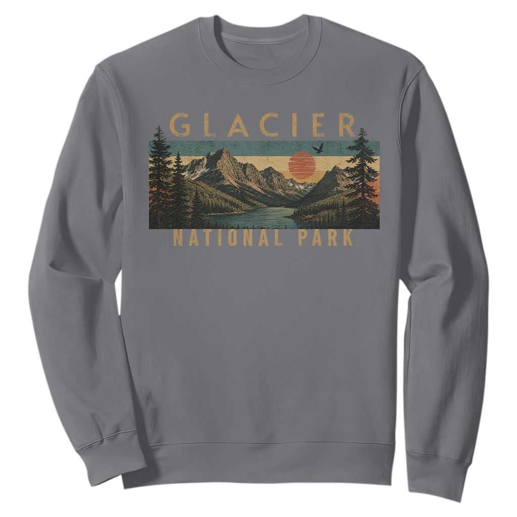 Glacier National Park Sweatshirt Montana Wildlife Nature Lover
