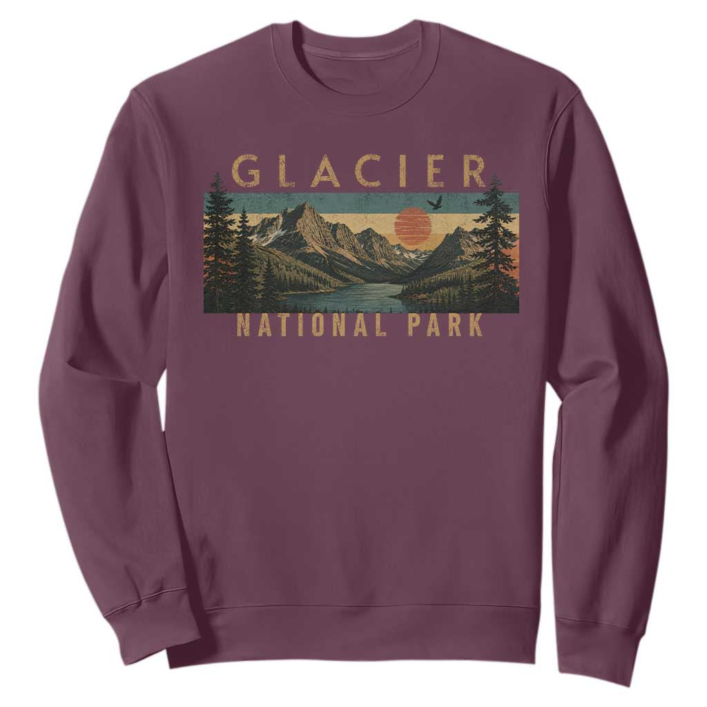 Glacier National Park Sweatshirt Montana Wildlife Nature Lover