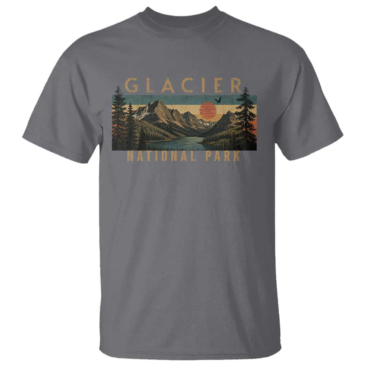 Glacier National Park T Shirt Montana Wildlife Nature Lover