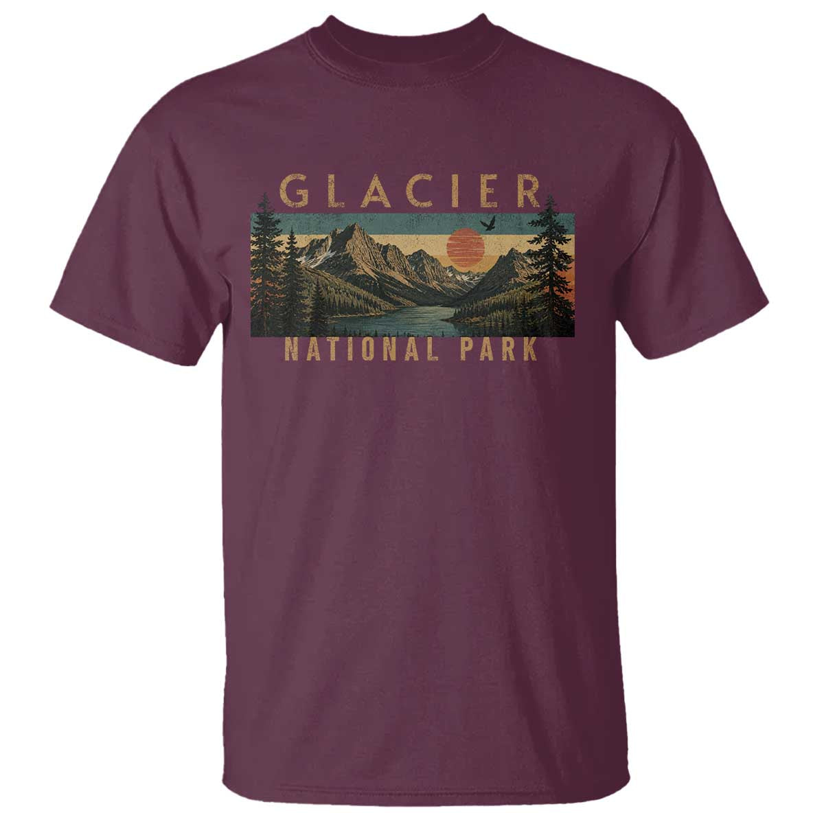 Glacier National Park T Shirt Montana Wildlife Nature Lover