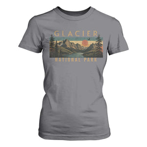 Glacier National Park T Shirt For Women Montana Wildlife Nature Lover