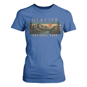 Glacier National Park T Shirt For Women Montana Wildlife Nature Lover